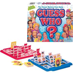 Guess Who? Board Game with Classic Characters by Winning Moves Games USA, Classic Children's Mystery Board Game of Deduction for 2 Players, Ages 6+ (1191)