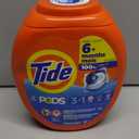 Tide PODS Laundry Detergent Pacs, 3-in-1 Stain Remover, Odor Fighter, Color Protector, 112 Count, HE compatible, Original Scent