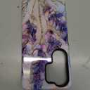 DEENAKIN for Samsung Galaxy S26 Ultra Case Cute,Aesthetic Vintage Purple Lavender Girly Shell,Compatible with Magsafe,Trendy Unique Cool Retro Protective Slim Silicone Phone Cover for Women Girls