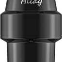 DC Garbage Disposal 3/4 HP Quiet (60dB) with Cord & Dishwasher Hookup for Kitchen Sink Food Waste, 6-Stage Grinding, 3-Bolt, 110V 60Hz, 2700RPM, Continuous Feed, Titanium Stainless Steel