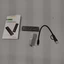 M.2 NVMe SSD Enclosure, Tool-Free Installation, USB 3.2 Gen 2 (10 Gbps) to NVME M-Key/(B+M) Key PCIe NVMe Adapter Support UASP and Trim, for SSDs 2230/2242 /2260/2280