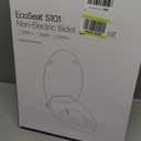 Brondell Bidet Toilet Seat Non-Electric Swash Ecoseat, Fits Elongated Toilets, White - Dual Nozzle System, Ambient Water Temperature - Bidet with Easy Installation