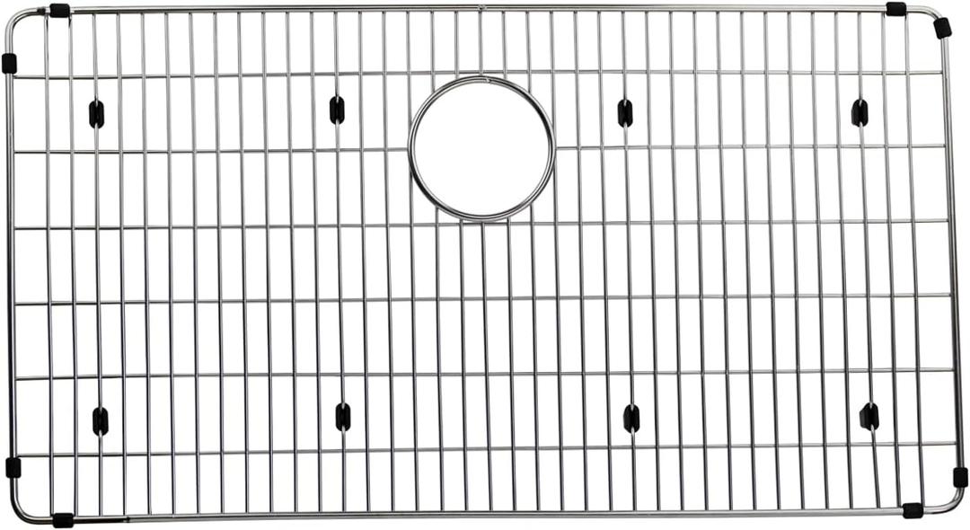 EBG2815 Kitchen Sink Grate 28 7/16" x 15 1/4" x 1-1/4" Stainless Steel Sink Protector for Kitchen Sink
