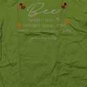Women Cute Bee Graphic Tee Shirts Short Sleeve Inspirational Funny Letter Print Summer Loose Tee Tops (size XL)