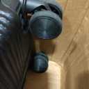 LARVENDER Luggage Sets for Women 5 Piece Hardside Expandable Suitcases with Wheels TSA Lock, Lightweight Travel Carry On Suitcase Set with Cosmetic Case, Black Brown