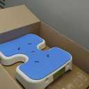 Ergonomic H-Shaped Shower Chair for Elderly and Disabled with Padded Back & Arms,500 lbs Heavy Duty Adjustable Shower Stool Seat for Easy Cleaning, Anti-Slip Bath Chairs for Bathtub