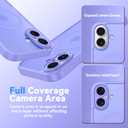BENTOBEN Magnetic for iPhone 17 Case (Compatible with MagSafe), Full Camera Protection Slim Translucent Matte Anti-Fingerprint Anti-Scratch Shockproof, Phone Case for iPhone 17 6.3 Light Purple