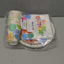 Birthday Party Supplies Disposable Paper Plates Napkins Cups for Kids Birthday Party Decorations, Serve 16