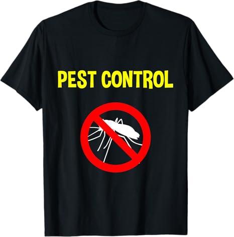 Pest Control Funny Halloween Costume Exterminator Tee TShirt, L