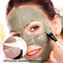 11 Pcs DIY Mask Mixing Tools Set Mixing Bowl, Headband, Spatula, Brush, Spray Bottle, Puff, Soaking Bottle, Measuring Tools, Bowl LidGreen