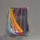 3 x ddLUCK Sensory Activity Board, Silicone Fidget Toy for Stress Relief, Calming, Focus, ADHD and Autism, 6 Colors Sensory Toys Game Controller for Kids 2+ & Adults with 20 Strings