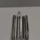 Pasta Maker Attachment for KitchenAid Stand Mixer, 3-in-1 Stainless Steel Pasta Roller with Spaghetti & Fettuccine Cutter, 8 Thickness Settings, 5.7-Inch Wide Sheets