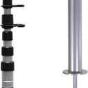 20 Beach & Backyard Flagpole Kit with Portable Aluminum Flagpole and Ground Mount
