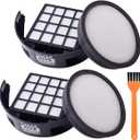 2 Pack Replacement Filter Kits for Hoover WindTunnel 3 Pro Pet Upright Vacuum Comaptible with Part 303903001 305687002