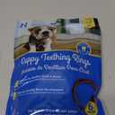 2 x N-Bone Puppy Teething Ring, Chicken Flavor, 6 Count bag (EXP 12/04/27)