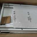 Sweetcrispy 8 Drawer Fabric White Dresser for Bedroom, Tall Double Dresser, 11.8"D x 30.9"W x 36.4"H
