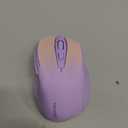 TECKNET Wireless Mouse, 2.4G Ergonomic Optical Mouse, Computer Mouse for Laptop, PC, Computer, Chromebook, Notebook, 6 Buttons, 24 Months Battery Life, 2600 DPI, 5 Adjustment Levels, Gradient Lavender