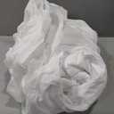 AllerEase Platinum Zip-Off Top Waterproof Mattress Protector Queen Size 360 Degree Zipper Allergen Barrier Temperature Balancing Luxurious Plush Top Separately Machine Washable Mattress Cover (White)