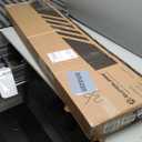 SUPERJARE Boho TV Stand for 65 Inch TV, Entertainment Center with Adjustable Shelf, Rattan TV Console with 2 Cabinets, Media Console, Solid Wood Feet, 4 Cord Holes, for Living Room - Natural (53.9")