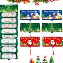 6Pcs Christmas Money Holders for Cash, Christmas Cash Gift Card Holder With 10 Slots, Surprise Card Holder for Xmas, Holiday Money Gift Card For Kids Girls Boys Women Men
