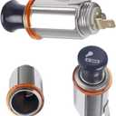 Olivia & Oliver DC 12V Car Cigarette Lighter Socket Assembly with Eject ButtonCigarette Lighter Plug Replacement Accessory Push Button for most Cars Boats (1pcs)