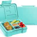 Simple Modern Bento Lunch Box for Kids | BPA Free, Leakproof, Dishwasher Safe | Lunch Container for Girls and Boys, Toddlers | Porter Collection | 5 Compartments | Ocean Water