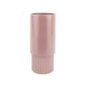 Ceramic Flower Vase, Large Ceramic Vase, Decorative Vase, Boho Vase, Modern Vase, Ribbed Vase, Pampas Grass Vase for Decor, Living Room, Office, Mantel, Shelf, Dinning Table, 12 Inches