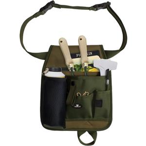 Handy Organizer Garden Tool Pouch  Unisex Utility Belt Apron for Gardening Gifts, Plumbing, Florists, Woodwork, DIY  with Multiple Pockets for Hand Tools & Adjustable Waist Belt Case4Life