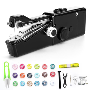 Handheld Sewing Machine, Quick Sew Mini Portable Electric Sewing Machine For Beginners Adults, Easy To Use Suitable for Sewing Clothes, Fabrics, Cutains, Family Travel, DIY