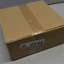 Silver Gray Travertine Bowl, 7.8" Modern Natural Stone Centerpiece for Industrial Home Decor, Handmade Fruit Bowl, Futuristic Tabletop Sculpture,Kitchen Counter, Entryway & Office Desk Organizer