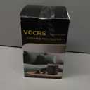 Small Portable Space Heater for Indoor Use - VOCRS 1500W PTC Electric Heater with Thermostat, Remote Control, 12H Timer, Eco and Fan Mode, Rapid and Safe Heating for Bedroom, Office