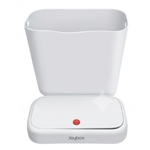 OYBOS Bathroom  Trash Can with Lid 3 Gallon Slim Plastic Narrow Garbage Can for Bathroom, Bedroom, Kitchen, Office White