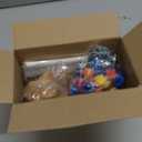 DUA MAIGA 210 Pcs Mini Acrylic Paint Set, 12 Colors Acrylic Paint Strips with 30 Pcs Paint Brushes for Kids & Adults, Kids Paint Set for Home Birthday Classroom Party Favors