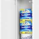 Neodrain White Recessed Toilet Paper Holder Niche with Storage