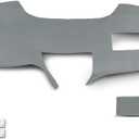DOTCOM TPE Dash Cover Dashboard Panel Fit 2007-2011 Toyota Camry Gray | Covers Sticky Or Cracked Dash,UV-Resistant & Glare-Reducing,Fit 2007-2011 Toyota Camry,TPE Material