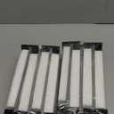 Acrylic Sign Holder 4x6, 12 Pack Clear Double Sided Menu Vertical Display Stand for Restaurants, Office, Store, Show Fair