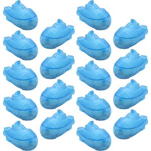 puxyblue 18-Pack Humidifier Tank Cleaner Blue Small Submarine Fit for Most Humidifiers and Fish Tanks, Purifies Water, Prevents Hard Water Build Up, Eliminates White Dust and Odours