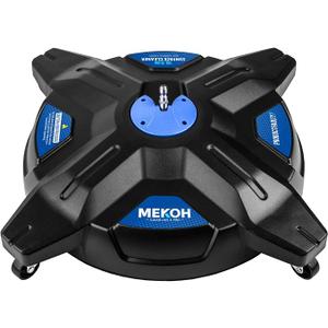 MEKOH 16.5'' 4-Wheel Lightweight Pressure Washer Surface Cleaner, 3600PSI