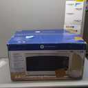 GE Countertop Microwave Oven, 1, 200-watt Capacity, 2.0 Cubic Ft., 8 Auto Setting Cooking Settings, Child-Lock Technology, Kitchen Essentials for the Countertop, Dorm Room or Apartment, Stainless Steel