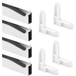 Prime-Line PL 7812 Aluminum Screen Frame Kit, 5/16 Inch x 3/4 Inch x 36 Inch, White (1 Kit)