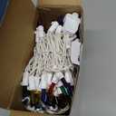 Joiedomi Christmas String Lights Indoor,200(2x100) Mini Multicolor Light with 42.8 FT White Wire,Lighting Decor for Patio Dorm Classroom Bedroom Holiday Wedding Party Garland Birthday Festival (2100ct)