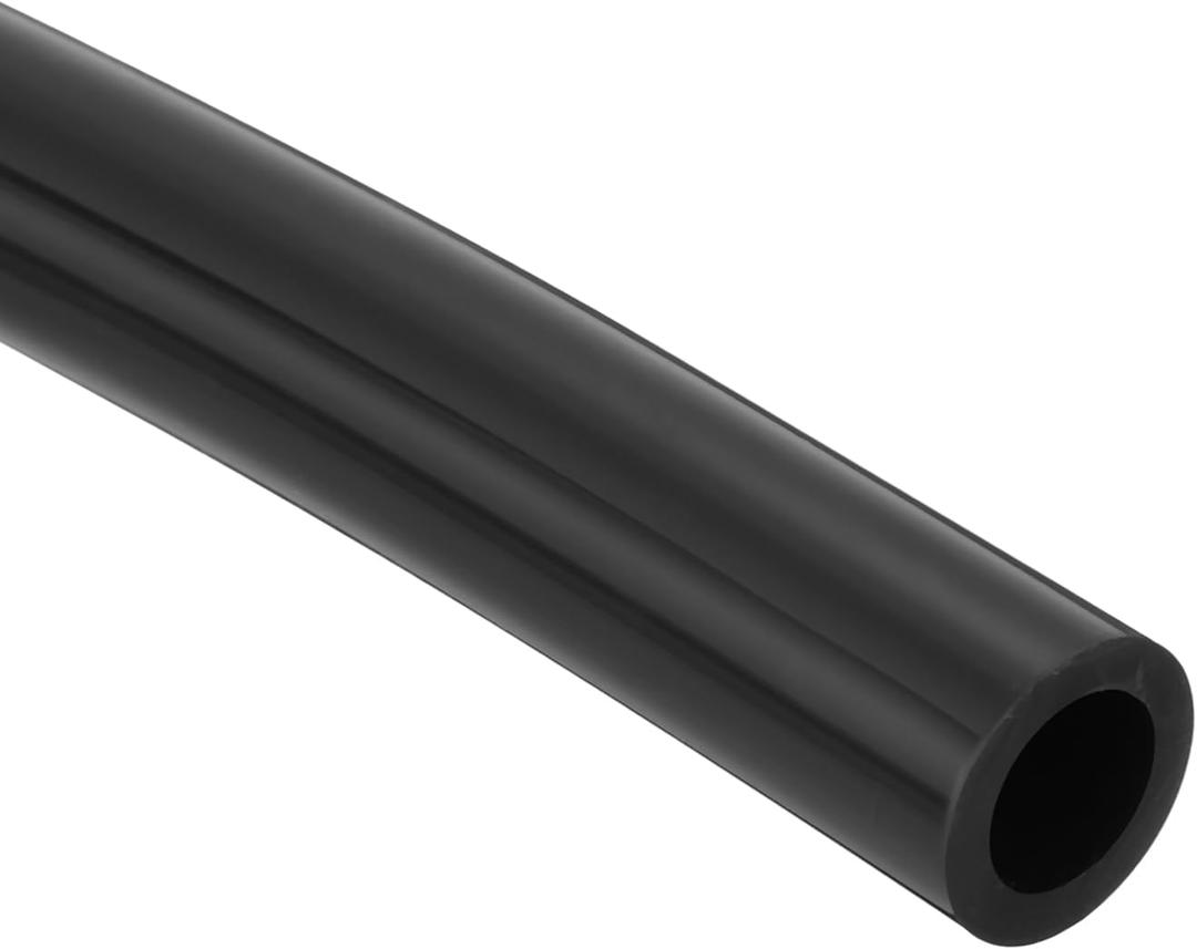uxcell Silicone Tubing, 5/8"(16mm) ID x 7/8"(22mm) OD 9.8Ft Silicone Rubber Tube Air Hose Water Pipe for Pump Transfer Black