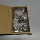 Ravinte 10 Pack 1-1/4 Inch Kitchen Cabinet Knobs Brushed Nickel Zinc Pulls Door Handles for Dresser Drawers