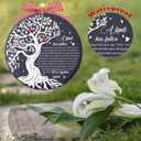 2 x 4" Memorial Christmas Ornament 2025, A Limb Has Fallen Stone Keepsake, Cardinal Gifts for Women, Sympathy Cards, Bereavement Gifts Loss Grandpa Grandma Mom Dad, Decorative Hanging Ornaments HOT8