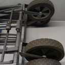 MacSports Collapsible Heavy Duty Beach Wagon with Wheels, Utility Cart (Teal/Navy)