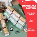 JOYIN 8 Pack Christmas Party Favor Non-Snap Party Table Favors with Reindeer Design Holiday Party Favor Supplies for Kids and Adults, Christmas Parties, Dinners and Holidays