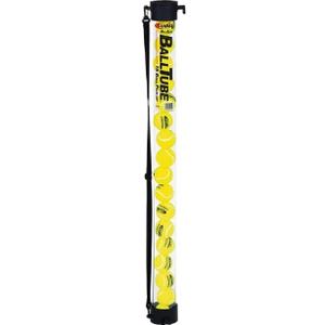 Gamma Sports Tennis Ball Tube Pickup 18-Ball Capacity with Carry Strap and Durable Rubber End Caps with Fence Clips Quick Court Cleanup Tool for Players, Coaches & Instructors, Small