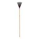 Truper 30465 Tru Tough 48-Inch Plastic Shrub Rake, 8-Inch Head, Wood Handle