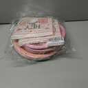 CC HOME Halloween Birthday Paper Plates Napkins Pink Pumpkin Ghost Disposable Tableware Set Party Supplies A Little Boo Theme Dinnerware Sets Serves 24 Guests for Party Plates Napkins 88PCS