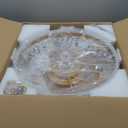 STERREN Modern Gold Ceiling Fans with Lights,20" Dimmable Flush Mount Low Profile Ceiling Fans with Remote Control,Indoor Smart Ceiling Fan with Light for Bedroom (19.7 inch)